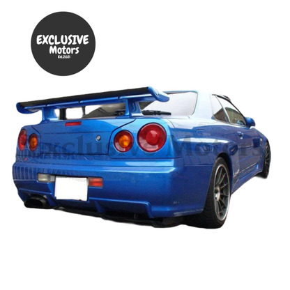 Rear Trunk Spoiler For Nissan Skyline R34 Gtr Style