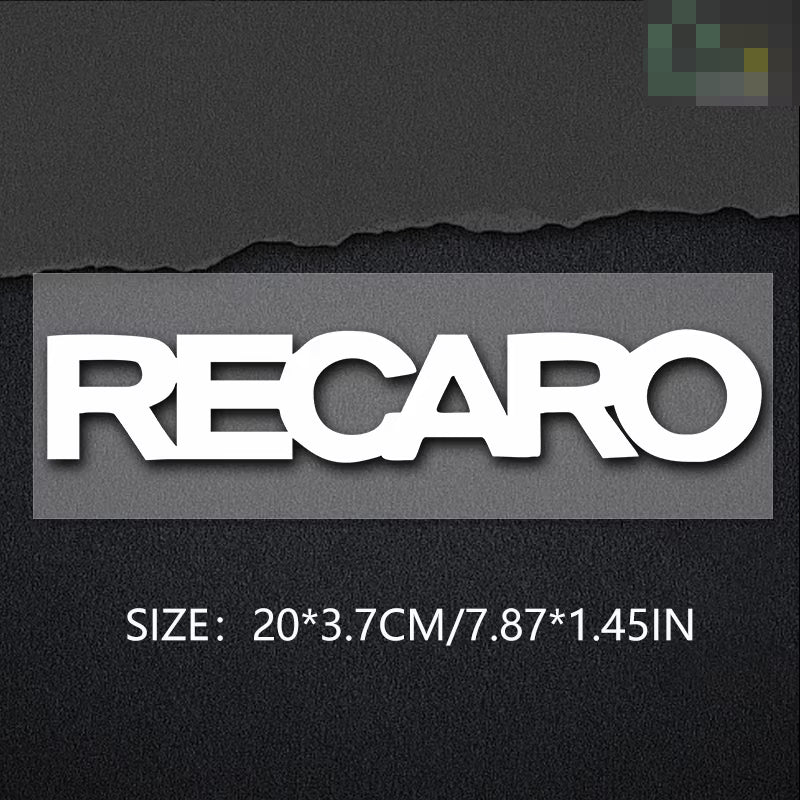 RECARO Sticker Decal – Exclusive Motors
