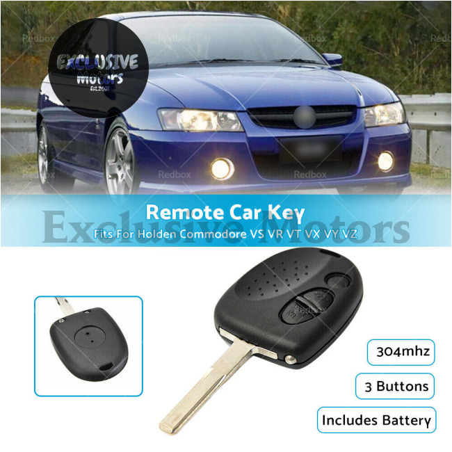 Remote Car Key 304Mhz for Holden Commodore VS VR VT VX VY VZ