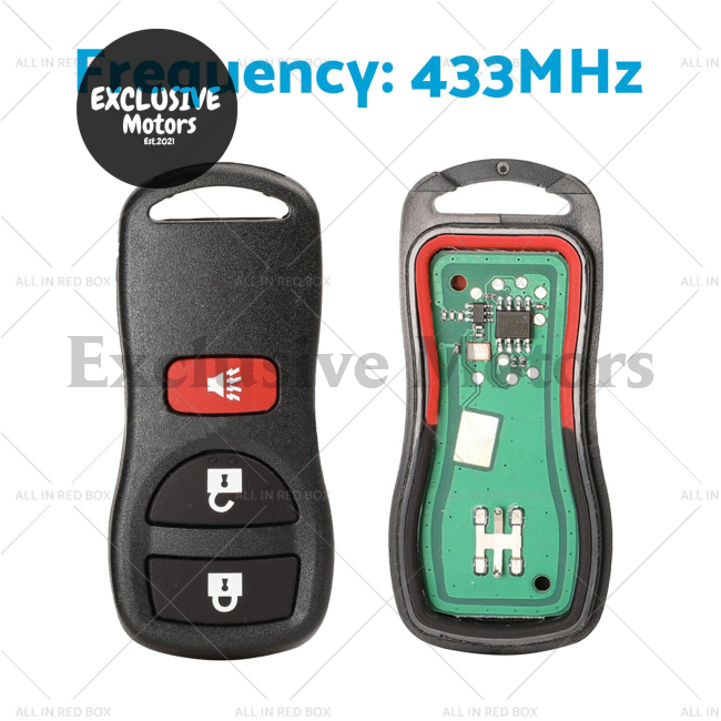 Remote Car Key Fob for Chrysler 300, Jeep Grand Cherokee (2005-2007)