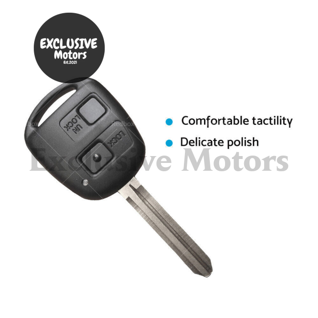 Remote Car Key with 4D-67 Chip Suitable for Toyota Prado 120, RAV4