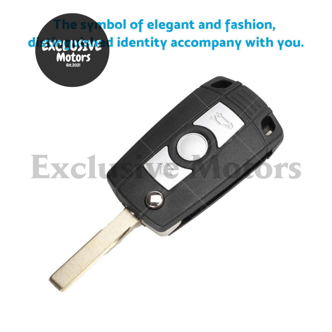 Remote Control Car Key Fob for BMW 1/3/5 X5 X6 Series Replacement Key