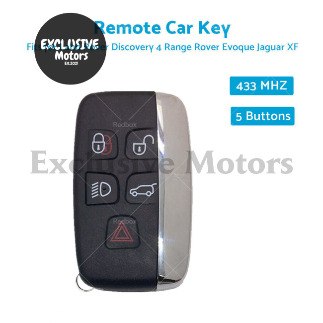 Replacement Key Remote for Land Rover Discovery 4, Range Rover Evoque, Jaguar XF