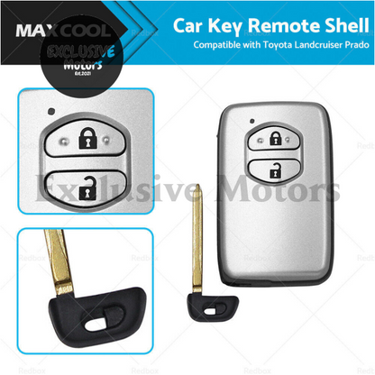 Replacement Key Remote Shell for Toyota Landcruiser, Prado