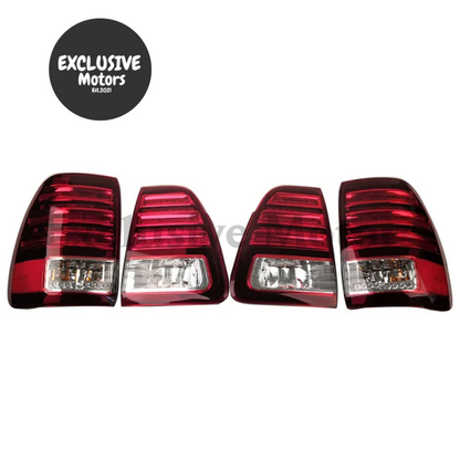 Retrofit Led Rear Taillight Brake Light Set For Toyota Land Cruiser Fj100/Lc100 (2000-2005)