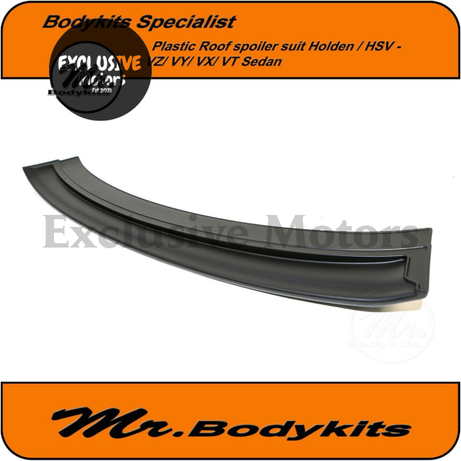 Rear Plastic Roof Spoiler for VT/VX/VY/VZ Holden Commodore Sedan