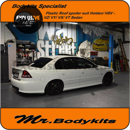 Rear Plastic Roof Spoiler for VT/VX/VY/VZ Holden Commodore Sedan