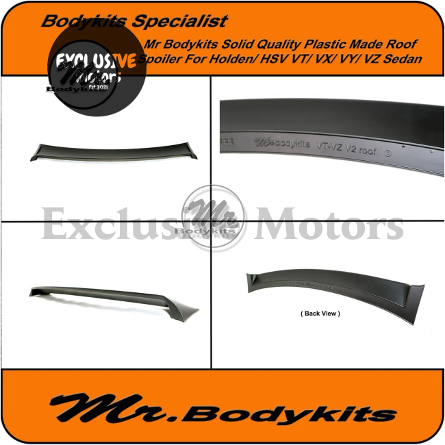 Roof Spoiler for VT/VX/VY/VZ Holden HSV Commodore Sedan