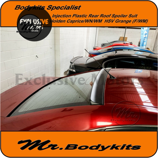 Rear Window Roof Spoiler Wing for Holden Caprice, HSV Grange, R8, GTS