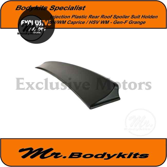 Rear Window Roof Spoiler Wing for Holden Caprice, HSV Grange, R8, GTS