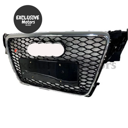 Rs4 Style Front Grille For Audi A4L (2008-2012)