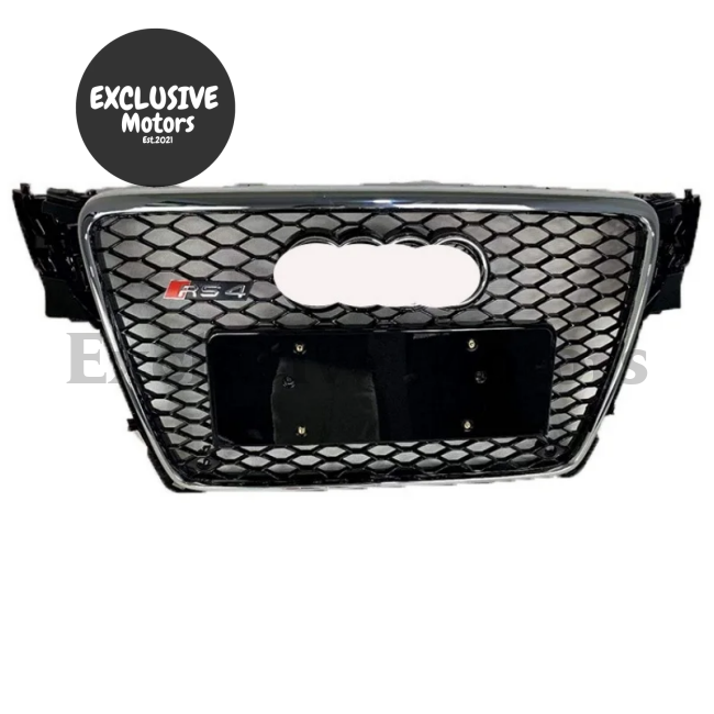 Rs4 Style Front Grille For Audi A4L (2008-2012)