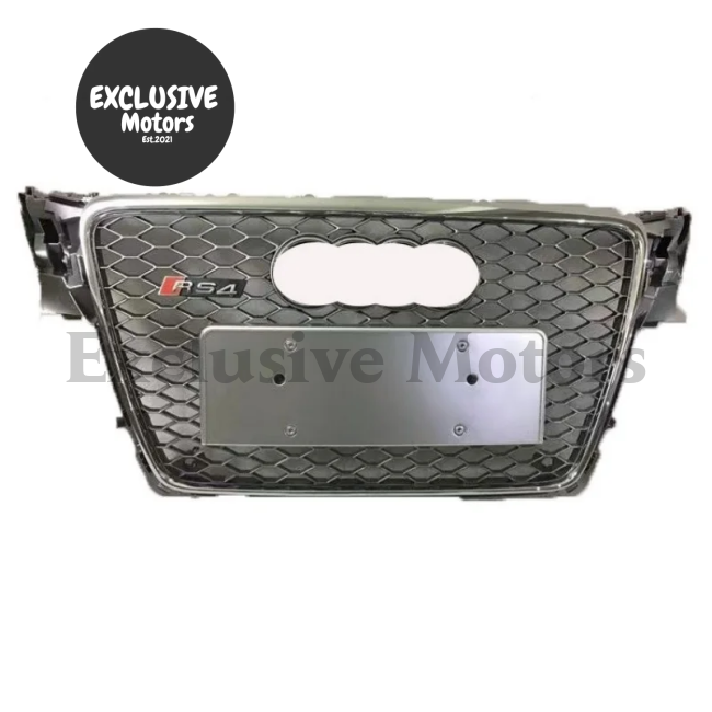 Rs4 Style Front Grille For Audi A4L (2008-2012)