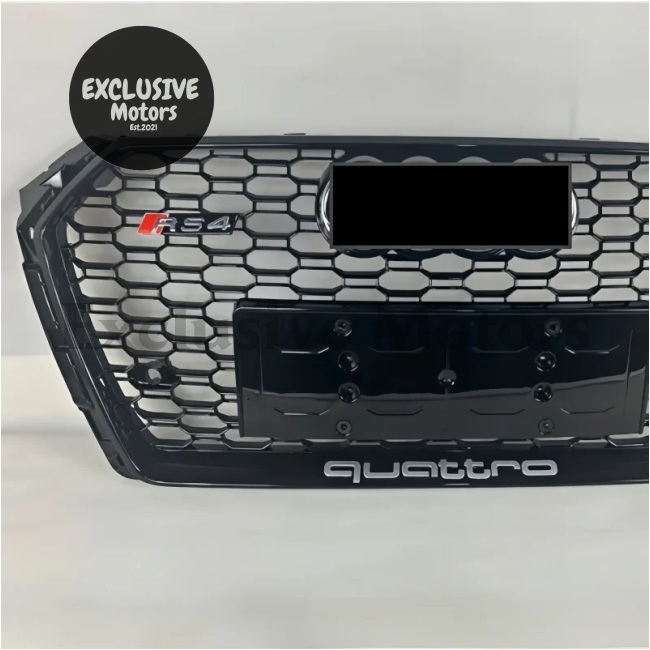 Rs4 Style Honeycomb Front Grille For Audi A4L (2017-2019)