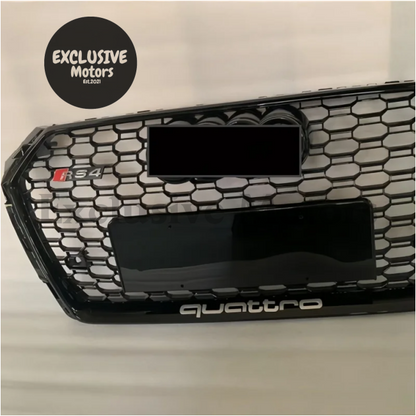 Rs4 Style Honeycomb Front Grille For Audi A4L (2017-2019)