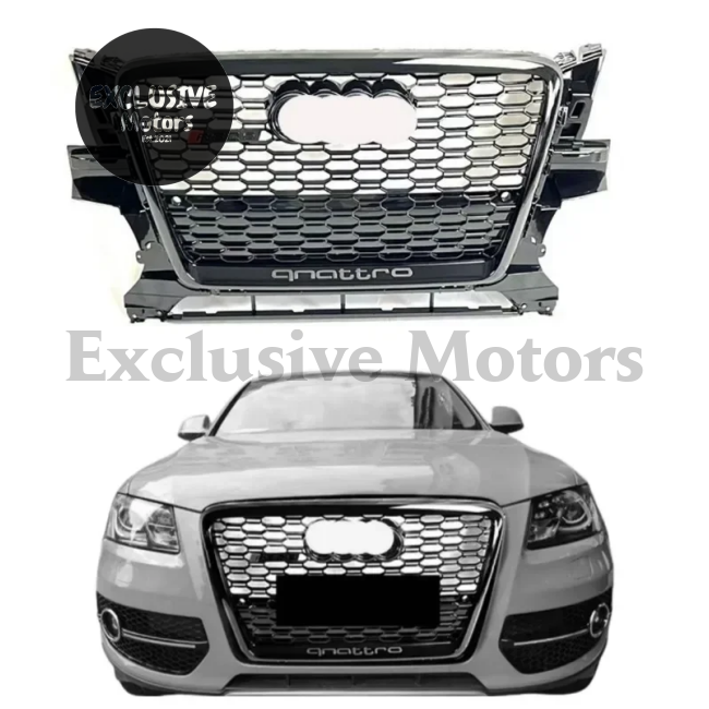 Rsq5 Style Honeycomb Center Mesh Grille For Audi Q5 (2009-2012)