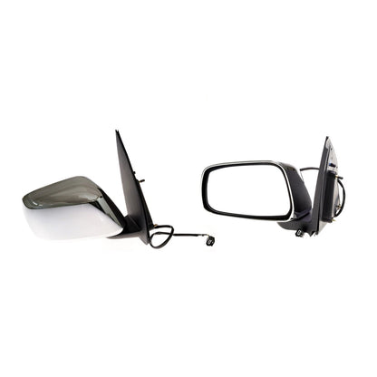 Chrome Electric Door Mirror x2 for Nissan Navara D40 4WD 2005-2015