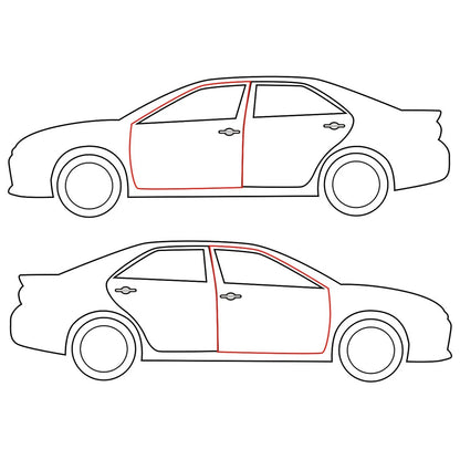 Front Door Weatherstrip for Nissan Datsun 120Y B210 1974-1977