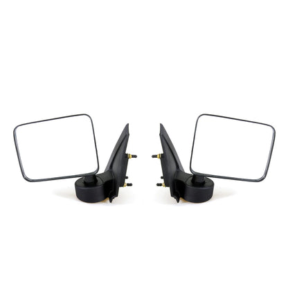 Black Door Mirror x2 for Dodge Ram 50 Mitsubishi L200 Colt Triton 1987-1994