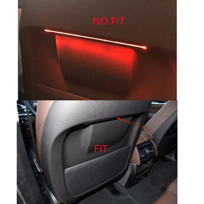 1 x Front Seat Back Panel Cover for BMW 7 Series F01 F02 (2013-2014)