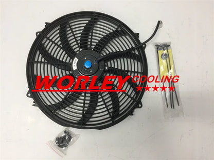Aluminum Radiator + Fan for BMW E46 M3 330D 328 325 323 320 Ci 318i (1999-2006)