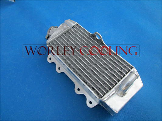 Aluminum Radiator & Yellow Silicone Hose for Yamaha YZ85 (2002-2015)