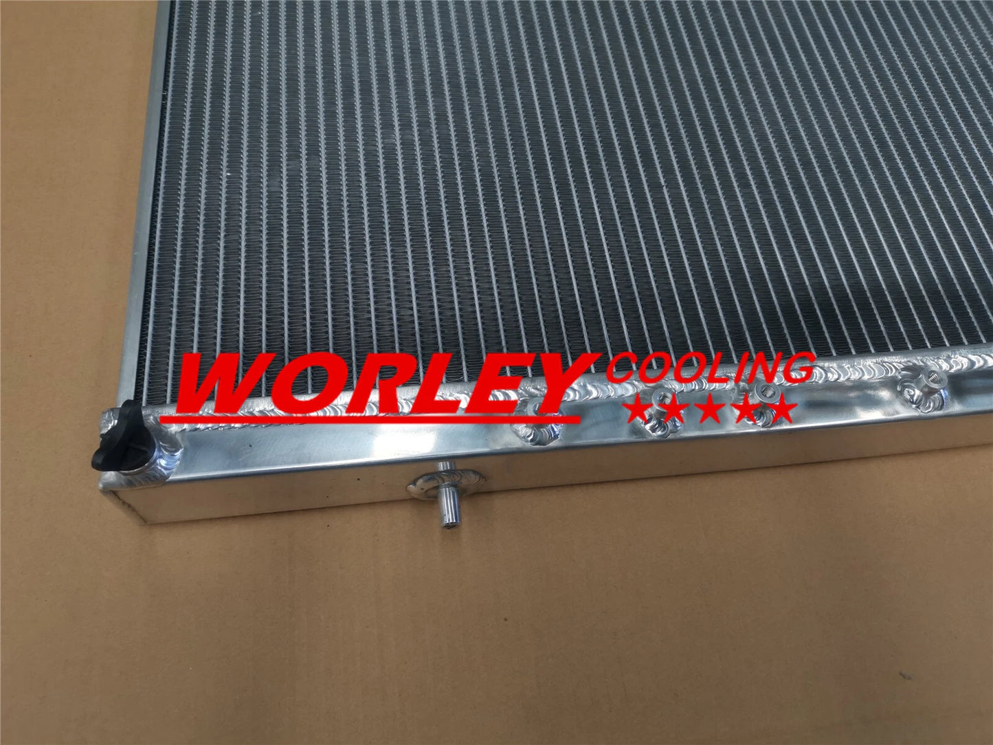 Aluminum Radiator + Dual Fan for Mitsubishi Lancer EVO I-III (1992-1995)