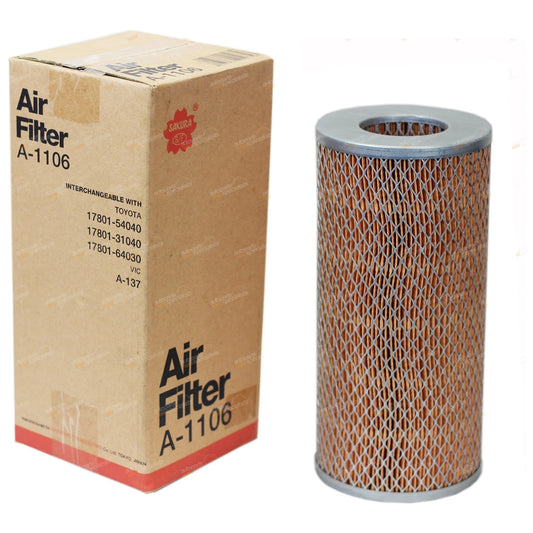 Air Filter for Toyota Hiace LH51 LH61 LH71 2.4L Engine (1984-1989)