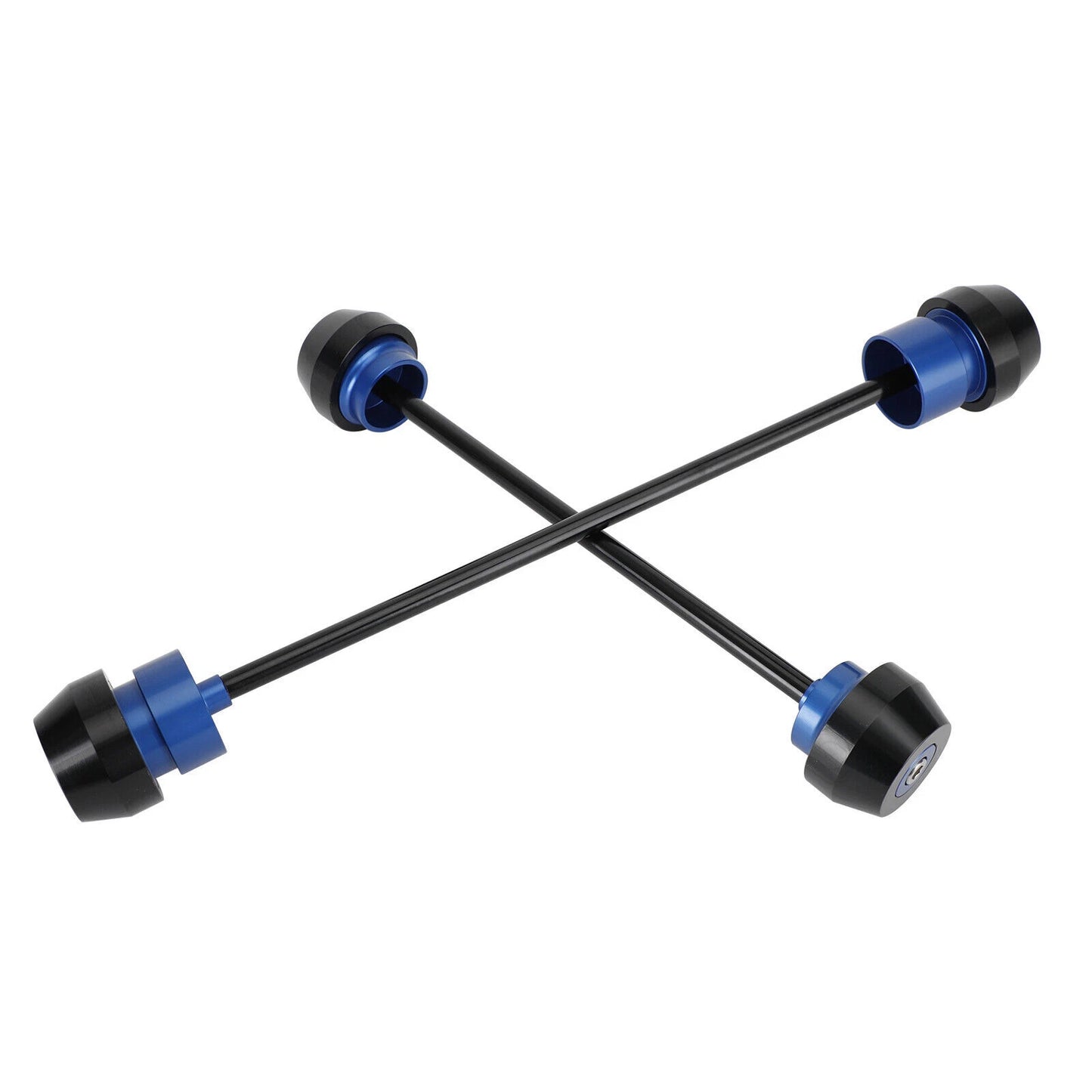 Axle Fork Wheel Slider CNC Blue for Yamaha YZF-R7 (2021-2023)