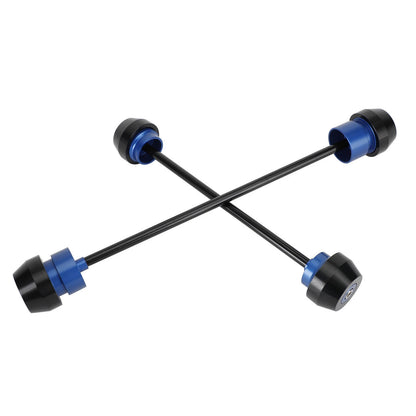 Axle Fork Wheel Slider CNC Blue for Yamaha YZF-R7 (2021-2023)