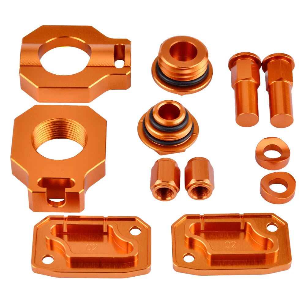 Axle Block Kit for KTM 250 300 350 450 XC SXF XCF (2013-2021)