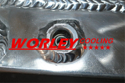 Aluminum Radiator + Fan for Jeep Cherokee/Wagoneer J10 J20 5.9 V8 (1972-1988)