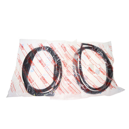 Rear Door Weatherstrip Set for Toyota Corona Mark II 2000 X10 RX12 Sedan 1972-1976