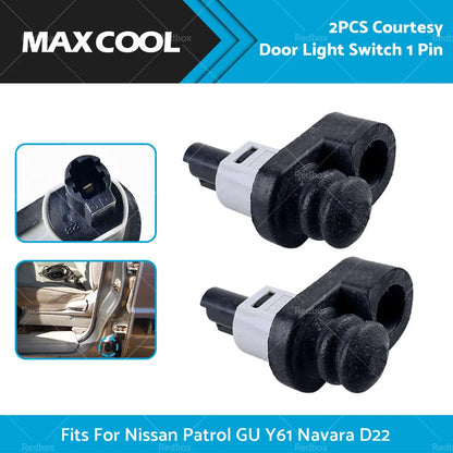 1 x Courtesy Door Light Switch for Nissan Patrol GU Y61, Navara D22 (2000-2023)
