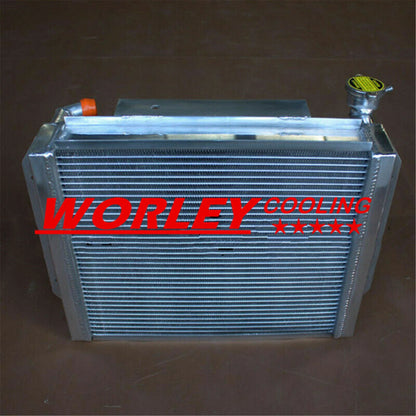 Aluminum Radiator + Fan for MG A Twin Cam 1958-1960 (1958-1960)