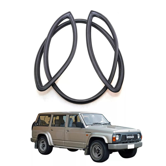 FR Windshield Weatherstrip Seal w/ Molding for Nissan Patrol Safari Y60 GQ 87-97