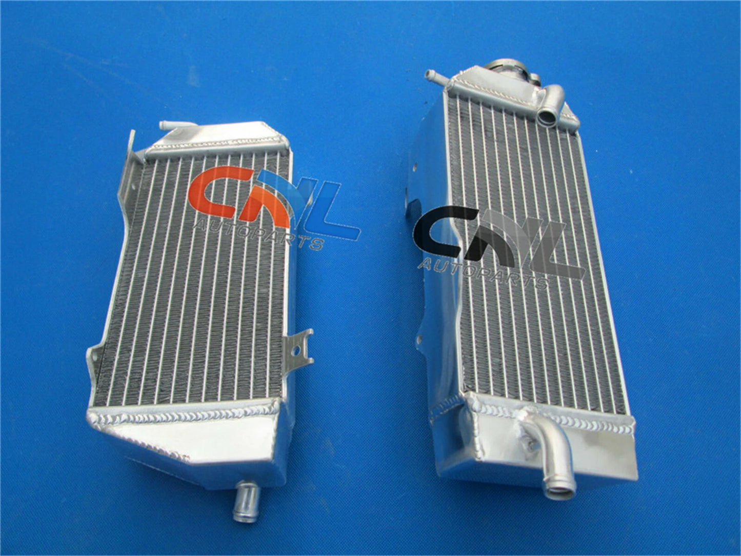 Aluminum Radiator + Blue Silicone Hoses for Honda CRF450R (2009-2012)
