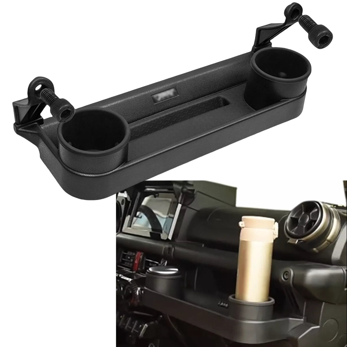 Storage Box for Suzuki Jimny JB64 JB74 (2019-2024) Black – Exclusive Motors