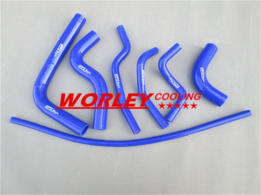 Aluminum Radiator + Blue Hose for Suzuki Sierra 1.3 SJ413 (1981-1996)