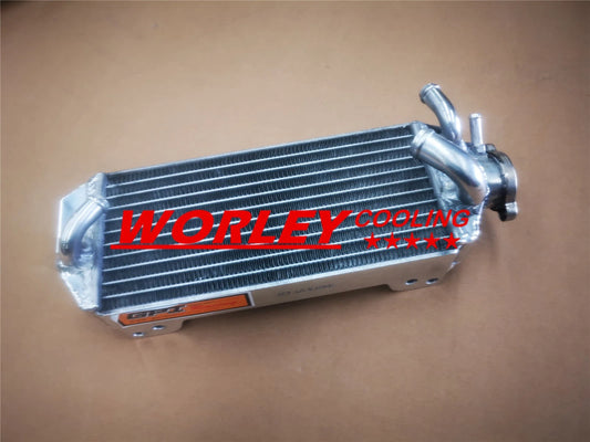 Aluminum Radiator + Blue Hose for Suzuki RM250 (1996-1998)