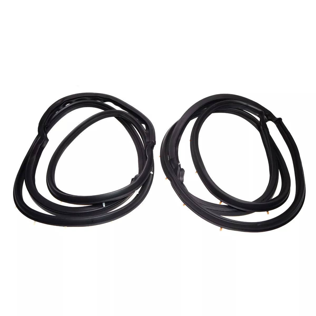 Rear Door Weatherstrip Set for Nissan Datsun Sunny Sentra B12 Sedan 1987-1990