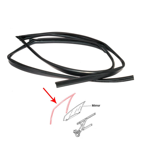 Front Door Glass Run Channel for Nissan AD Max Y10 Sunny Wagon N14 NV 1990-1999