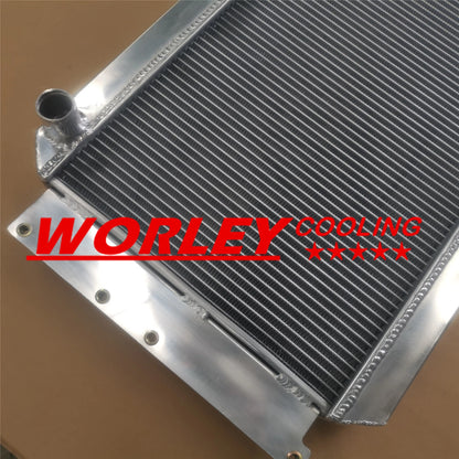 Aluminum Radiator for Chevy Corvette 350 V8 (1955-1960)