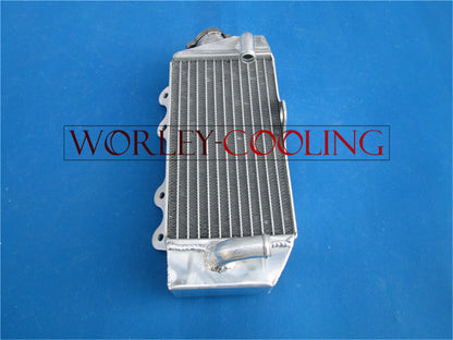 Aluminum Radiator & Yellow Silicone Hose for Yamaha YZ85 (2002-2015)