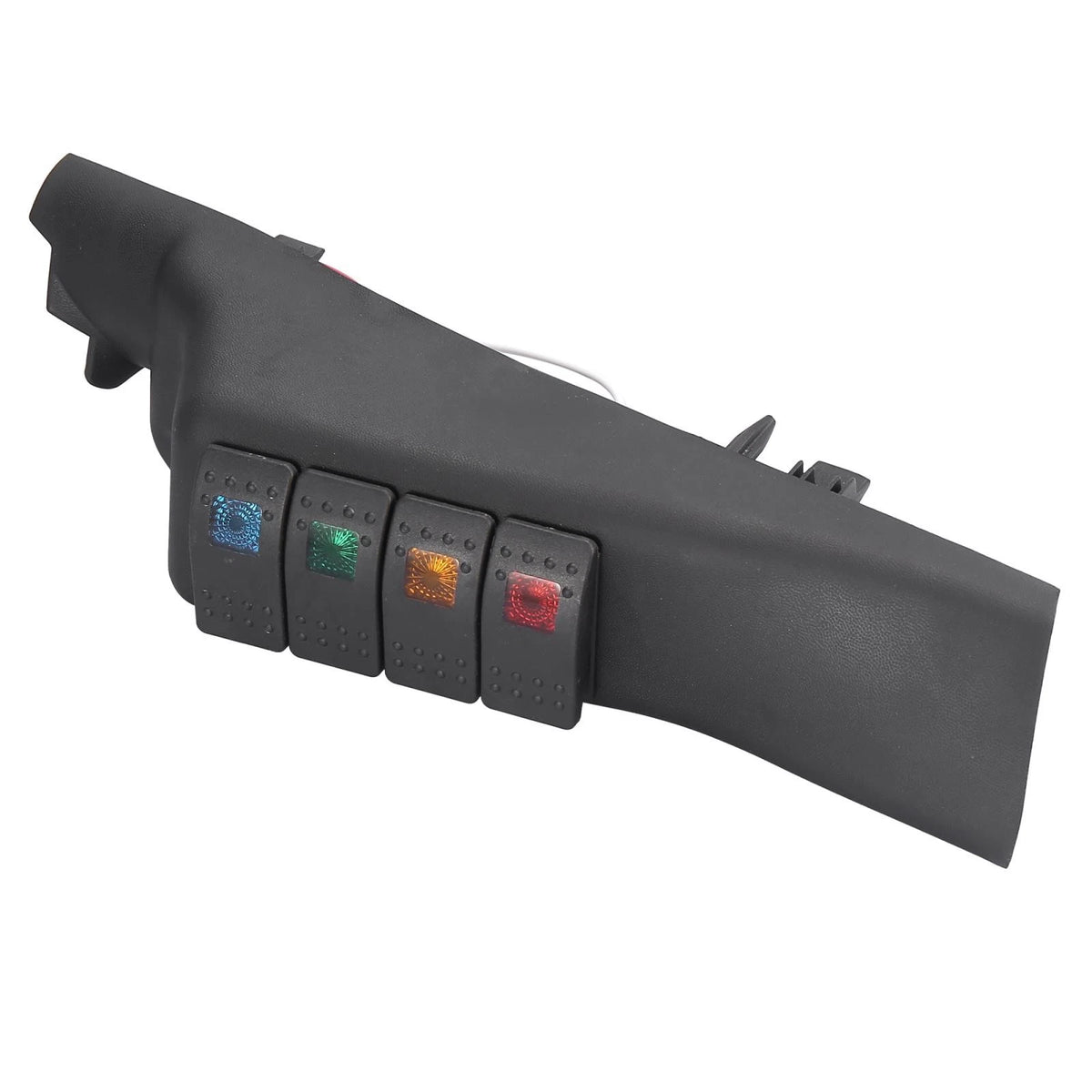 Interior Left A Pillar Switch Pod Panel with 4 Rocker Switches for Jee ...