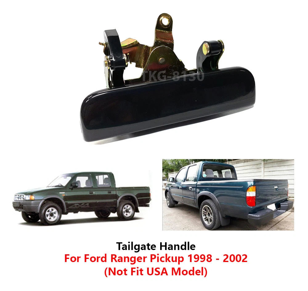 1 x Black Tailgate Handle for Ford Ranger (1998-2002)
