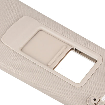 1 x Front Left Sun Visor Shade Cover for BMW E81 E90 E91 (2004-2012) Beige