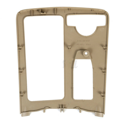 1 x Beige Center Cup Holder Cover for Mercedes Benz W204 (2007-2014)