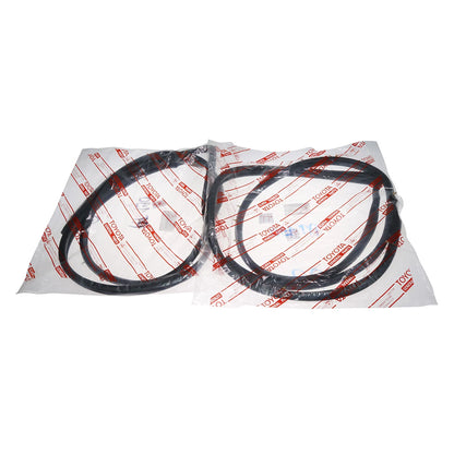 Front Door Weatherstrip x2 for Toyota Corona Carina E Sedan 1992-1998