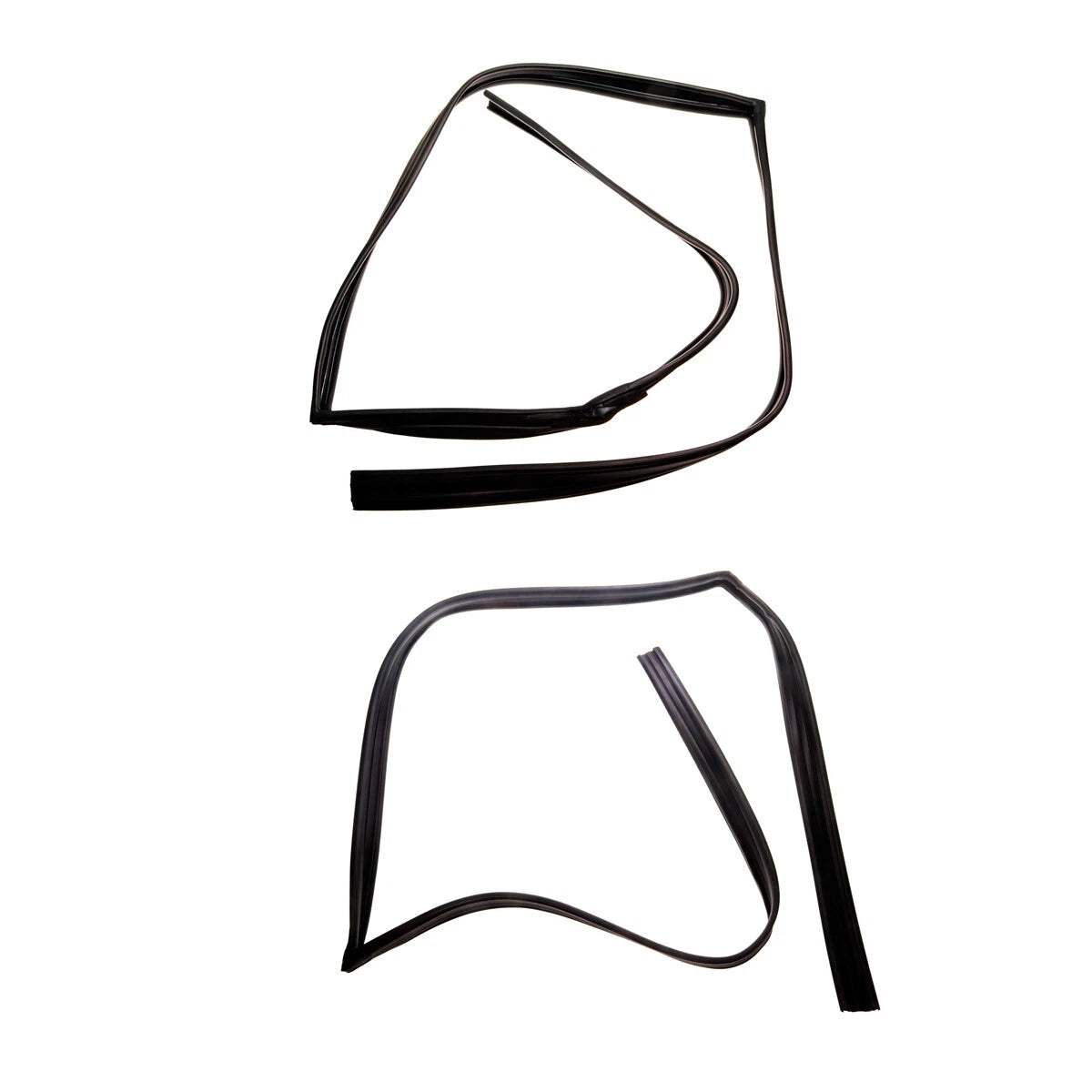 Rear Door Glass Run Channel x2 for Toyota Avanza FAW Senya F601RM F602 M80 S80